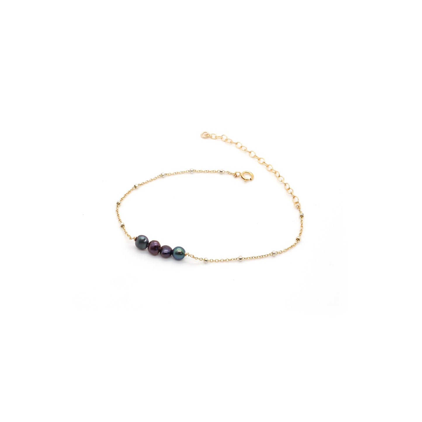 
                  
                    Freshwater tiny black pearl bracelet
                  
                