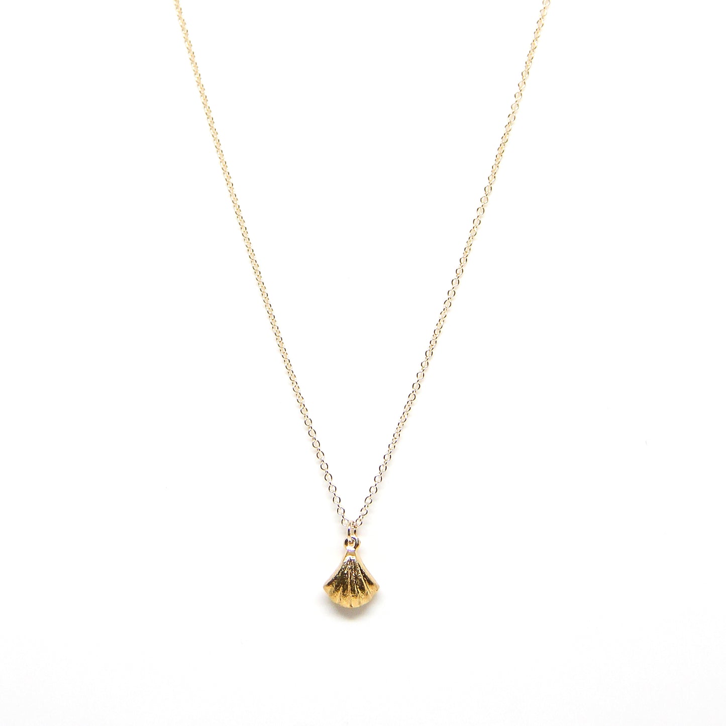 Single Necklace Mini Shell Gold – Mina De Mar